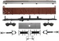 66641 Roco 4-axle Boxcar type Bromberg. Asemble kit